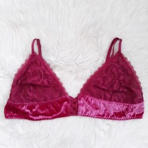 Ella Lust Velvet Bralette 3X